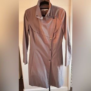 Kenneth Cole New York Women's Full Length Button Fencer Coat